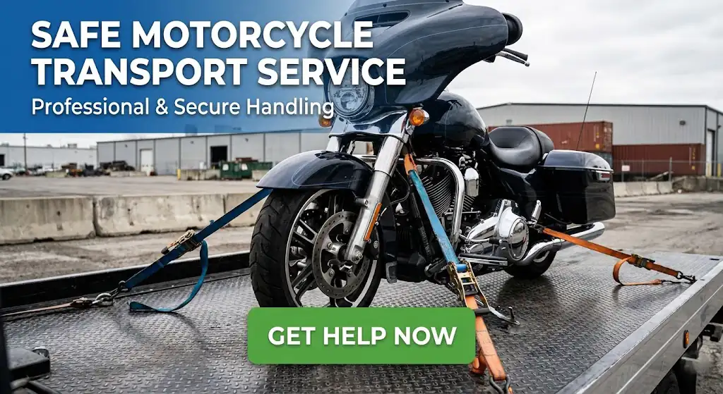 safe motorcycle transport Brantford
